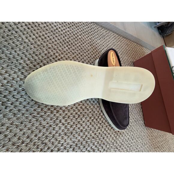 LOWEST $ ONLINE Men’s Loro Piana Brown Suede Summer walk Loafers Size 41 - Picture 10 of 13